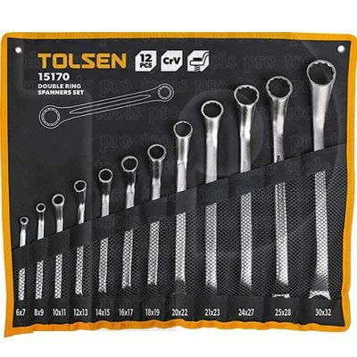Royal Tools - 12PCS DOUBLE RING WRENCH SET 6-32MM