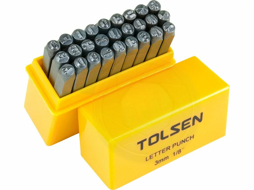 Royal Tools - 27PCS LETTER PUNCH SET 3MM