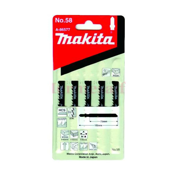 Royal Tools - Jig Saw Blade B type No.58