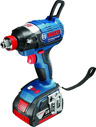 HYCHIKA Professional Cordless Rotary Impact Wrench, 18 V Battery Impact