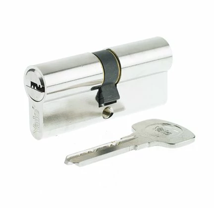 Royal Tools - Nickel Security Cylinder  60mm