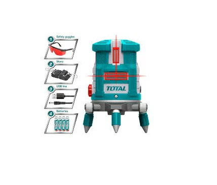 Royal Tools - ليزر 30 متر 4 خطوط