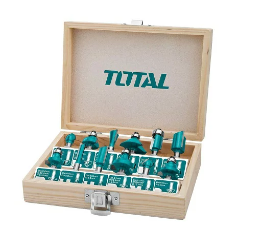 Royal Tools - 12pcs Router bits set(8mm)