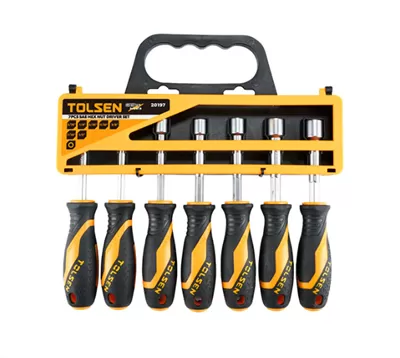 Royal Tools - 7PCS SAE HEX NUT DRIVER SET inch