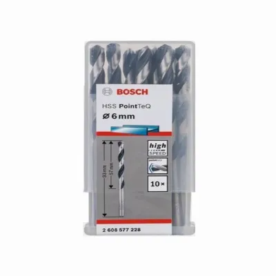 Royal Tools - 10 pcs HSS  Bit 6mm