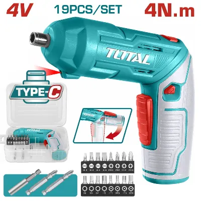 Royal Tools - Cordless screwdriver 4v  - 2 position 