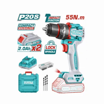 Royal Tools - 55Nm 20V Compact Brushless Cordless Impact Drill 13mm