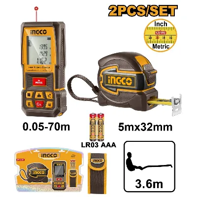 Royal Tools - Laser Distance Detector Combo Kit