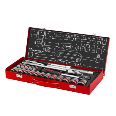 Royal Tools - مجموعة مفاتيح ربط مقاس 1/2 بوصة، 24 قطعة
