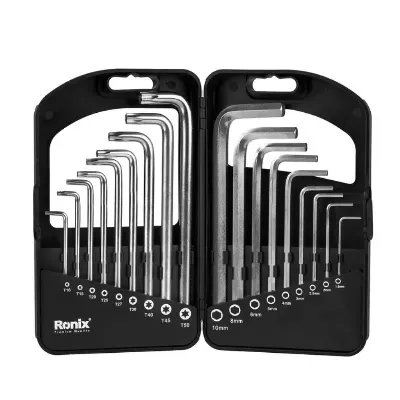 Royal Tools - 18pcs long hex&trox key set  	