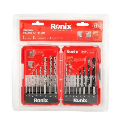 Royal Tools - 16pcs compound drill bit set 	
