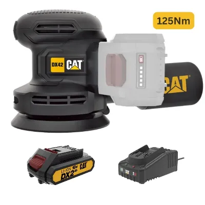 Royal Tools - 18V Brushed Orbital Sander - 125mm Cordless	