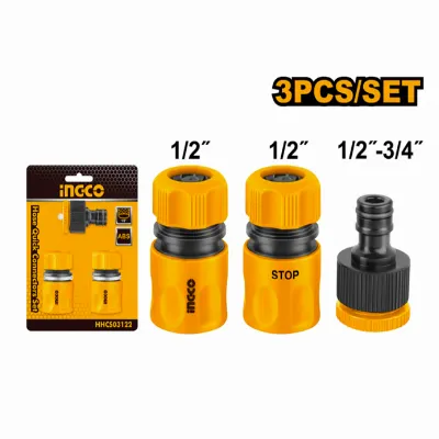 Royal Tools - 3 pcs Hose quick connectors set
