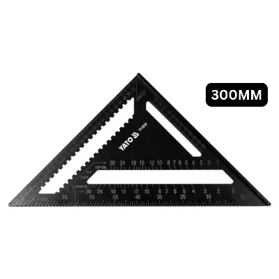 Royal Tools - Aluminium Alloy Set Square 300mm 	