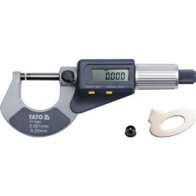 Royal Tools - Yato Digital Outside Micrometer 0-25mm 