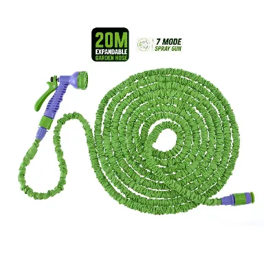Royal Tools - Palisad Watering Set Strengthened Extending Hose 20m 7-mode Spray Gun 