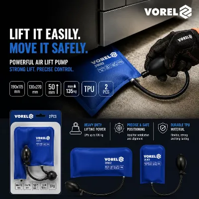 Royal Tools - Vorel Air Pump Wedge Set 2pcs 
