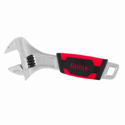 Royal Tools - TPR Handle Adjustable Wrench 8Inch