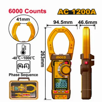 Royal Tools - Digital AC clamp meter 1200A
