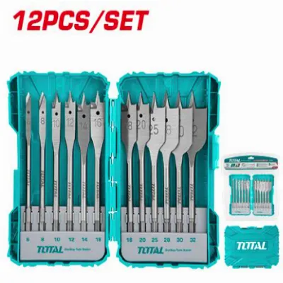 Royal Tools - مجموعة من 12 قطعة من رؤوس مثقاب الخشب 