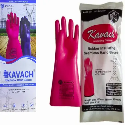 Royal Tools - Red Electrical Gloves- KAVACH